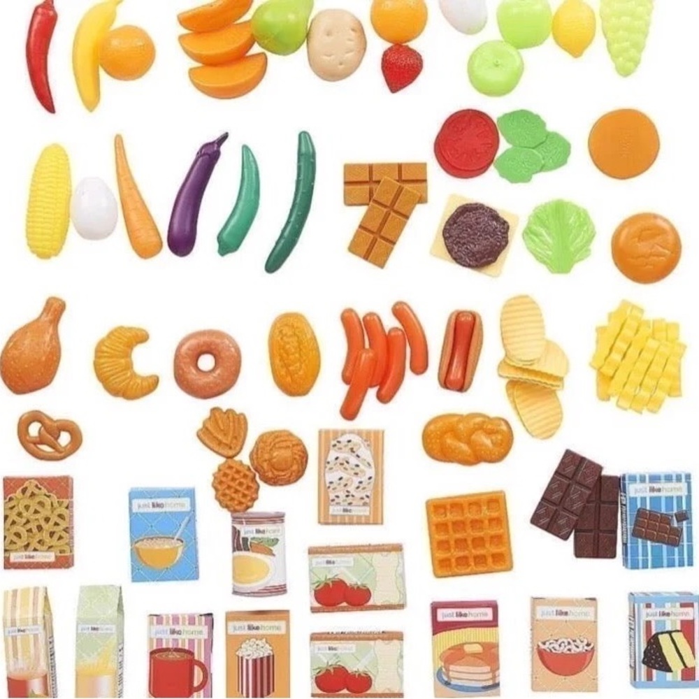 🍔 12 PIECE PLAY FOOD SET 🍔 - Picture 2 of 3